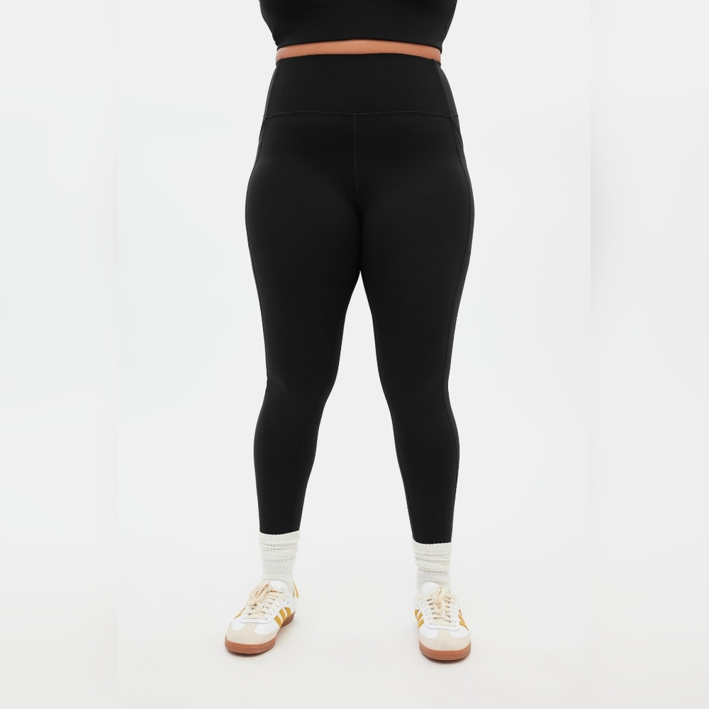 Girlfriend Black Compressive Pocket Legging 7/8 S